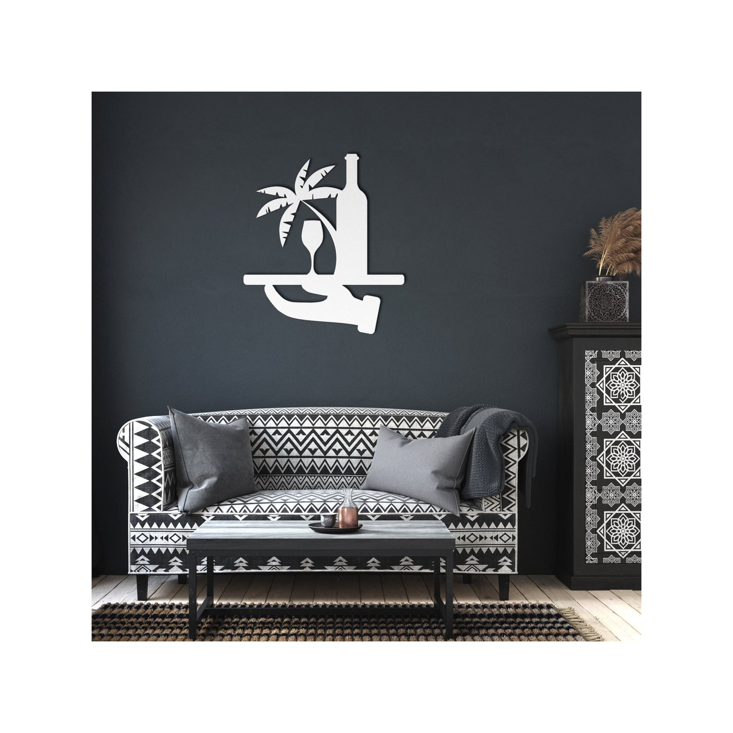 Cocktail Metal Wall Art Bar Kitchen Home Decor Man Cave Alcohol Drink Sign Bartender Gift Plaque Bar Theme Sign Rum Lover Gift Whiskey Decor