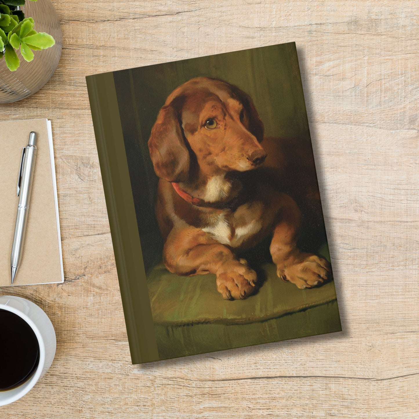 Vintage Dachshund Journal - Dachshund Gift For Her/Him- Sausage Dog Notebook, Sausage Dog Gifts - Dog Gifts- Weiner Doxie Gift for Dog Mom