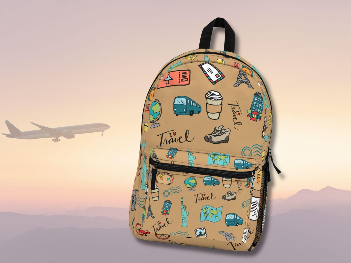 Teen Travel Backpack- Daypack for Traveling, School, Camping, Waterproof Travel Rucksack 17 Inch, Kids Backpack, Laptop Carry on Backpack