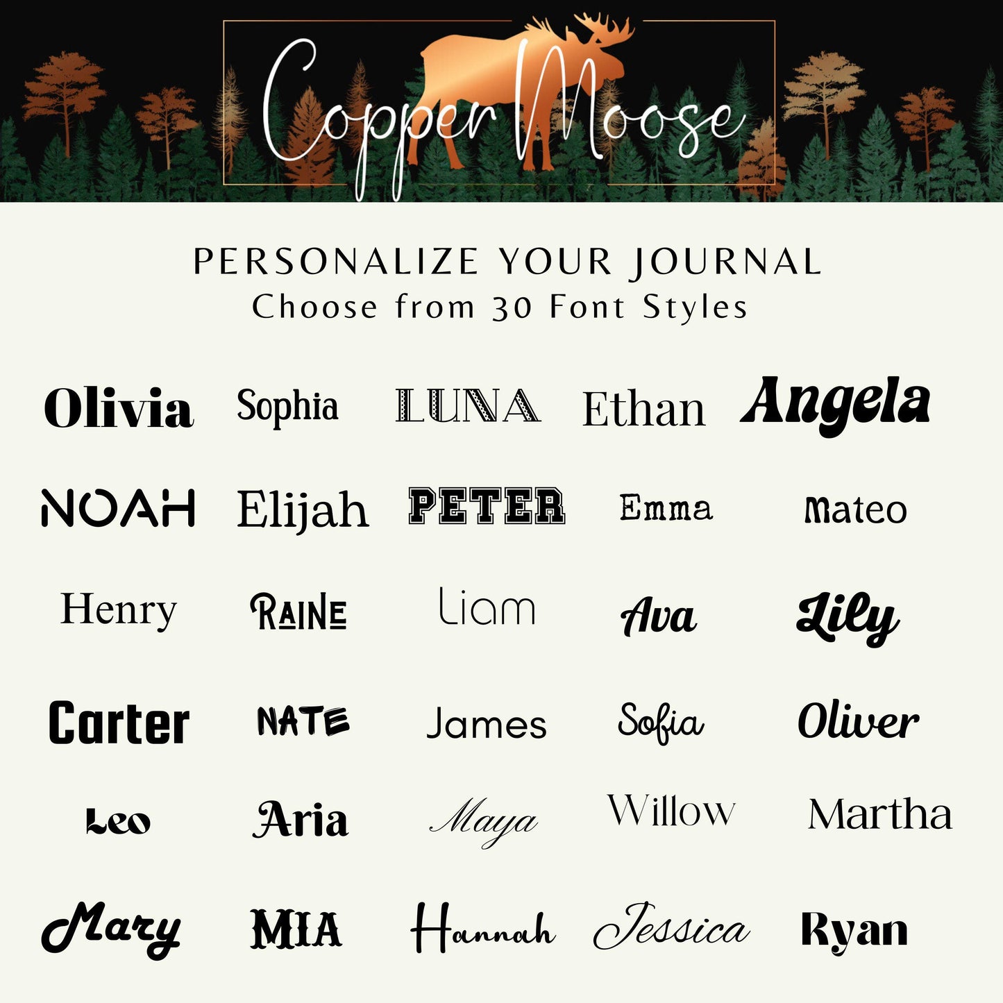 Personalized Christmas Leather Journal- Teen Journal, A5 Leather Journal Notebook, Memory Book, Christmas Gift For Her, Stocking Stuffer