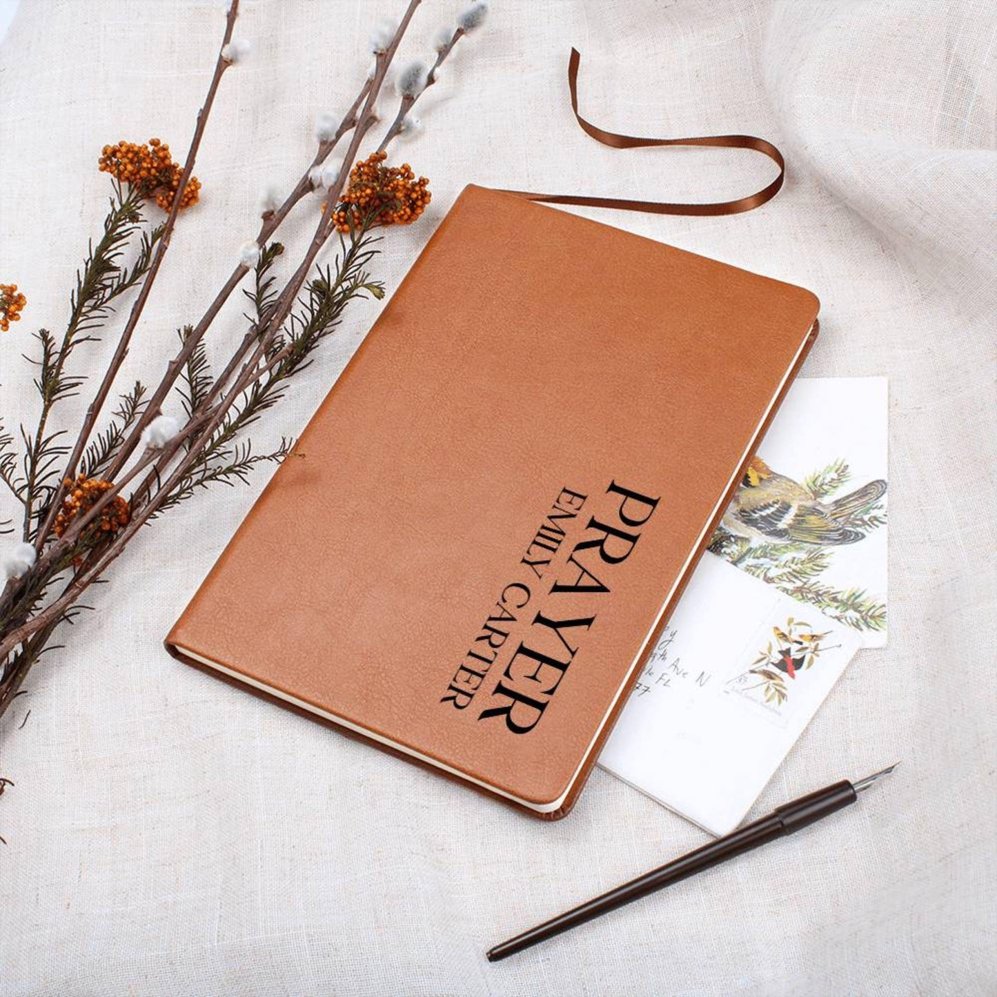 Personalized Prayer Journal For Women/Men-Custom Leather Notebook A5, Religious Gift, Custom Prayer Journal, Religious Journal, Prayer Book