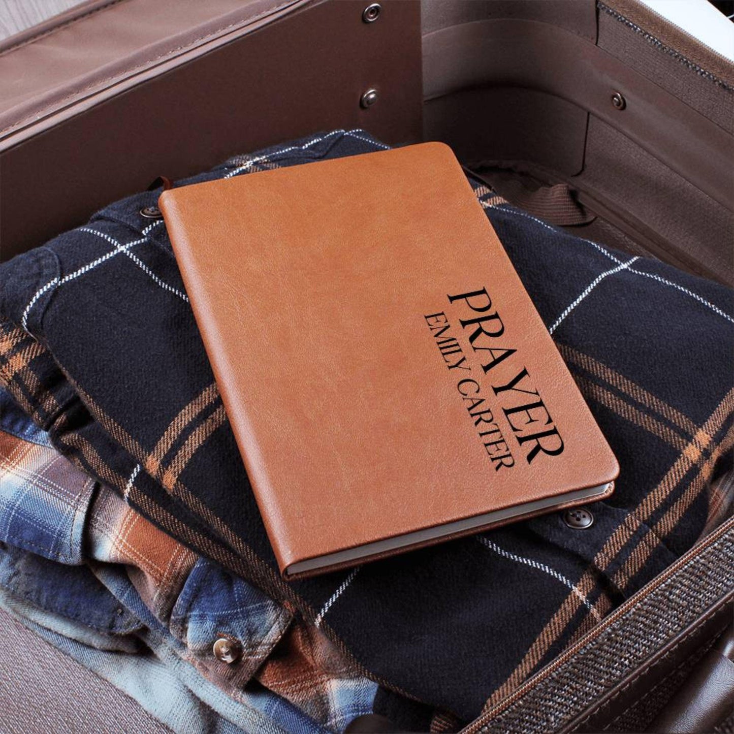 Personalized Prayer Journal For Women/Men-Custom Leather Notebook A5, Religious Gift, Custom Prayer Journal, Religious Journal, Prayer Book