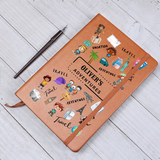 Kids Travel Journal For Boys | Travel Journal For Kids | Personalized Travel Journal | Vacation Journal for Kids | Kids Journal Camping Gift