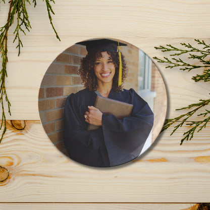 Custom Plate, Graduation Photo Gift For Her, Graduation 2025, Custom Grad Gift, Personalized Graduation Gifts 2025, Phd Gift, Class of 2025