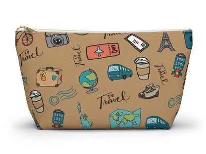 Teen Traveler Accessory Pouch For Packing and Organization, Charger Pouch, Travel Makeup Bag, Zipper Pouch, Travel Organizer, Toiletries Bag