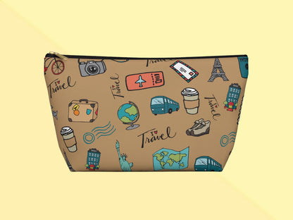 Teen Traveler Accessory Pouch For Packing and Organization, Charger Pouch, Travel Makeup Bag, Zipper Pouch, Travel Organizer, Toiletries Bag