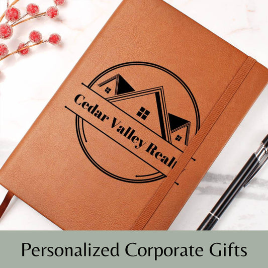 Personalized Company Logo Leather Journal Business Logo Custom Leather A5  Notebook Personalized Corporate Gifts Notebook Planner for Office