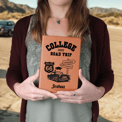 Custom College Road Trip Journal